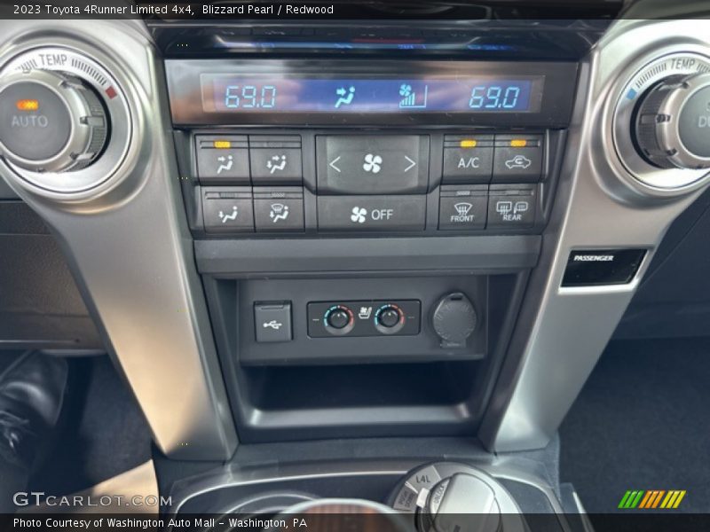 Controls of 2023 4Runner Limited 4x4