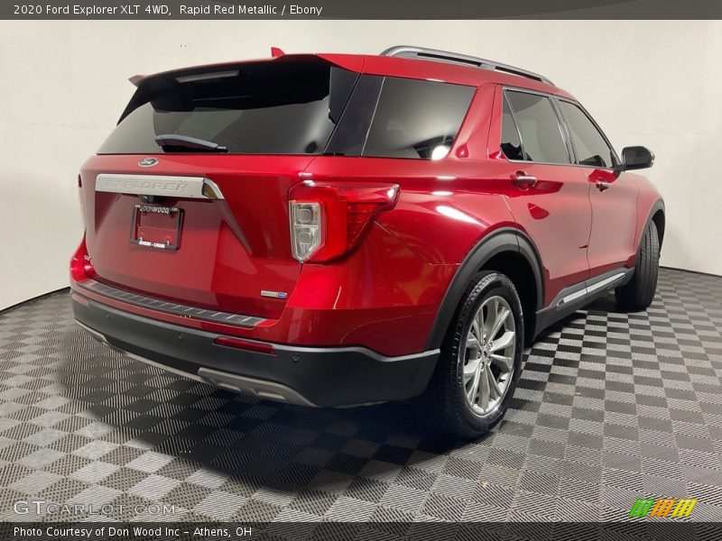 Rapid Red Metallic / Ebony 2020 Ford Explorer XLT 4WD