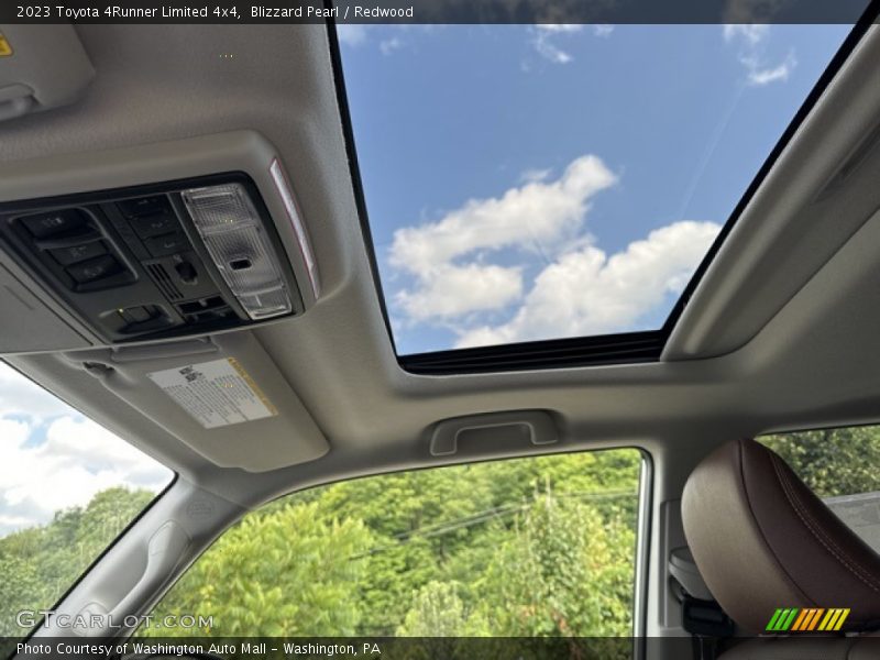 Sunroof of 2023 4Runner Limited 4x4