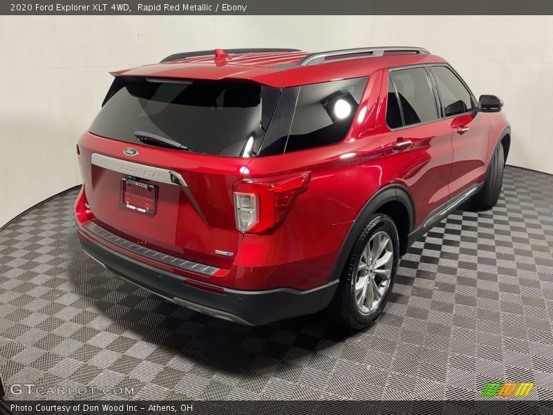 Rapid Red Metallic / Ebony 2020 Ford Explorer XLT 4WD