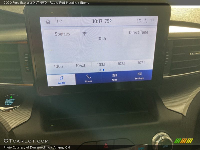 Rapid Red Metallic / Ebony 2020 Ford Explorer XLT 4WD