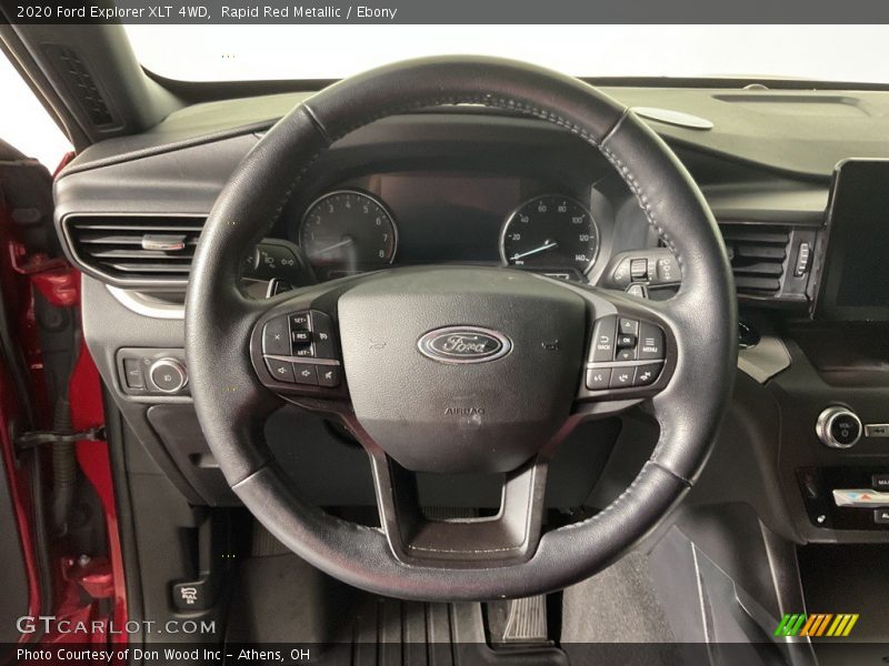Rapid Red Metallic / Ebony 2020 Ford Explorer XLT 4WD