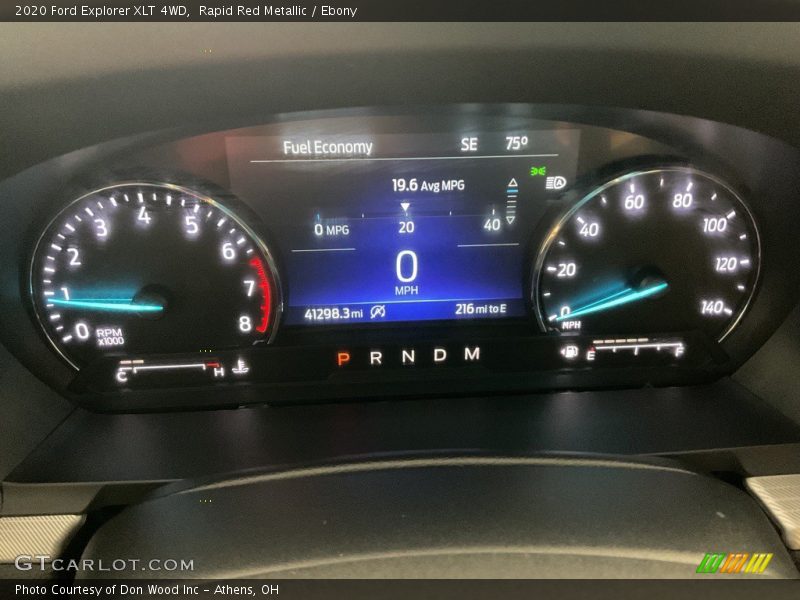 Rapid Red Metallic / Ebony 2020 Ford Explorer XLT 4WD