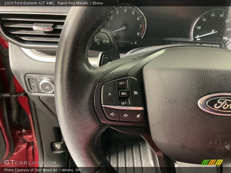 Rapid Red Metallic / Ebony 2020 Ford Explorer XLT 4WD