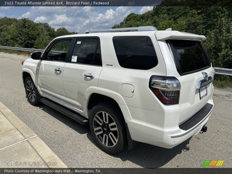 Blizzard Pearl / Redwood 2023 Toyota 4Runner Limited 4x4