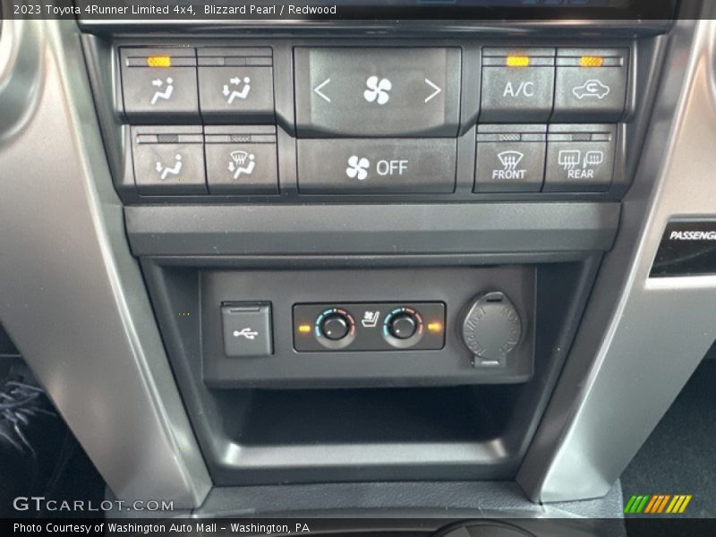 Blizzard Pearl / Redwood 2023 Toyota 4Runner Limited 4x4