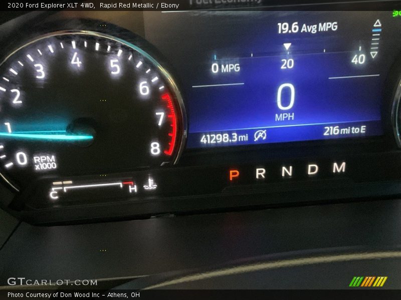 Rapid Red Metallic / Ebony 2020 Ford Explorer XLT 4WD
