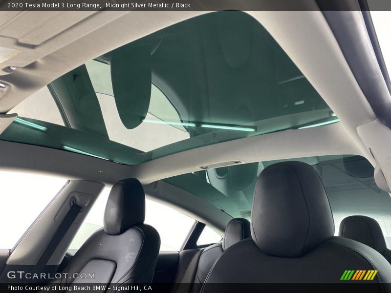 Sunroof of 2020 Model 3 Long Range