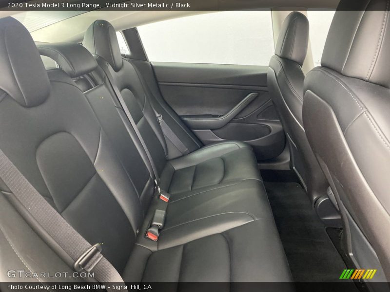 Rear Seat of 2020 Model 3 Long Range
