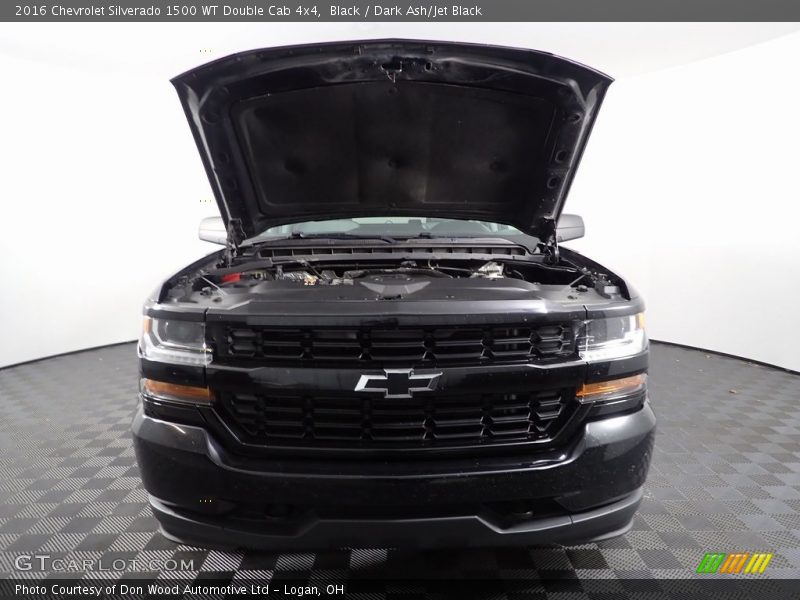 Black / Dark Ash/Jet Black 2016 Chevrolet Silverado 1500 WT Double Cab 4x4