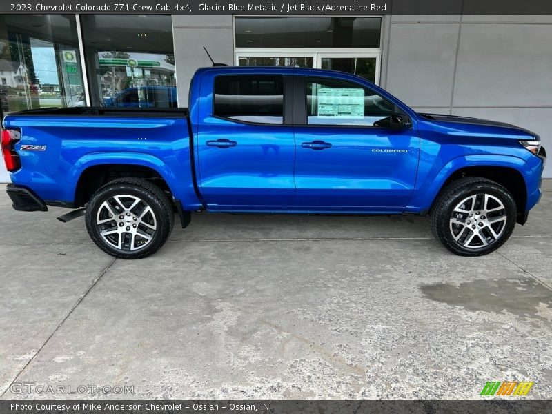  2023 Colorado Z71 Crew Cab 4x4 Glacier Blue Metallic