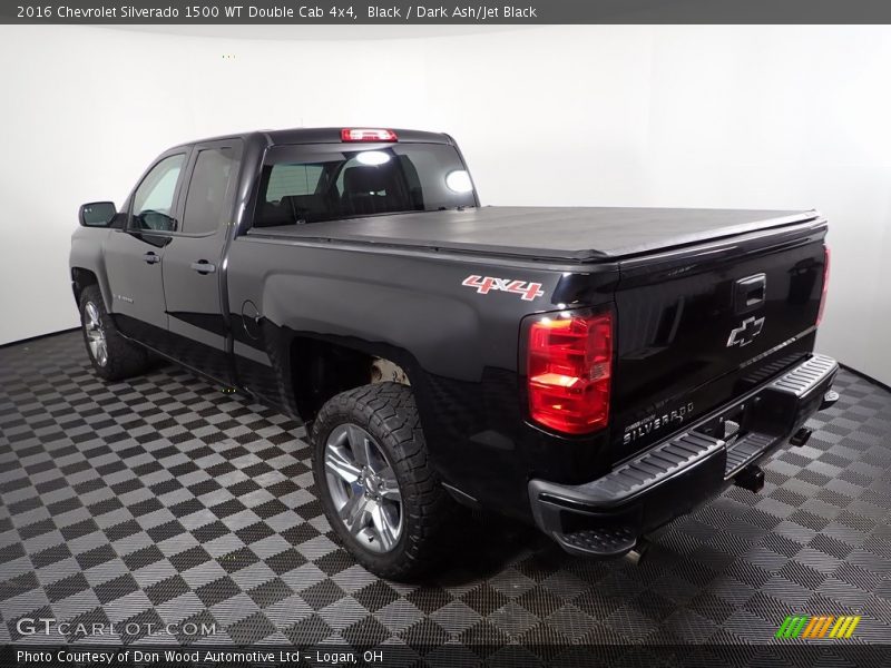 Black / Dark Ash/Jet Black 2016 Chevrolet Silverado 1500 WT Double Cab 4x4