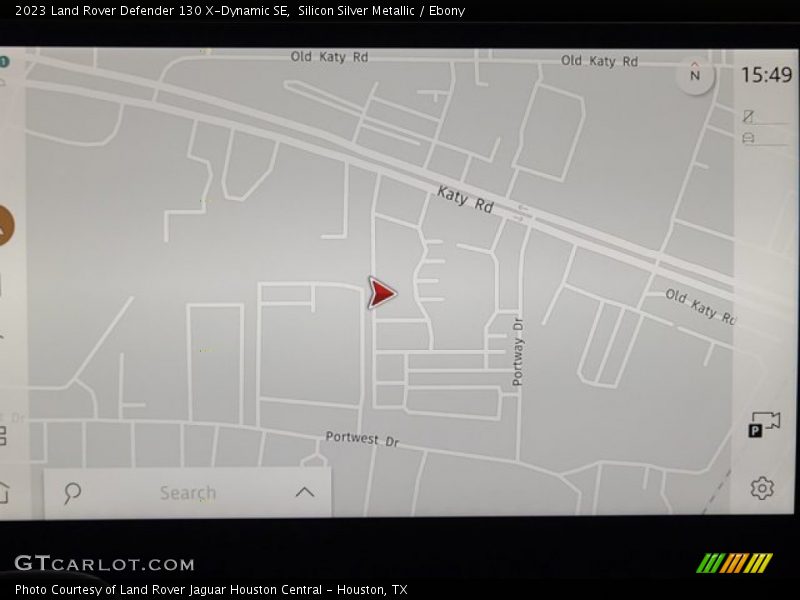 Navigation of 2023 Defender 130 X-Dynamic SE