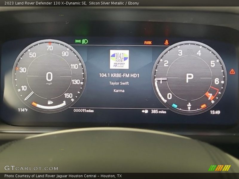  2023 Defender 130 X-Dynamic SE 130 X-Dynamic SE Gauges