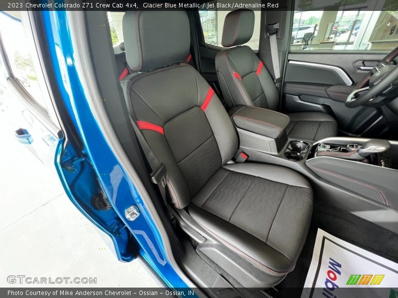  2023 Colorado Z71 Crew Cab 4x4 Jet Black/Adrenaline Red Interior