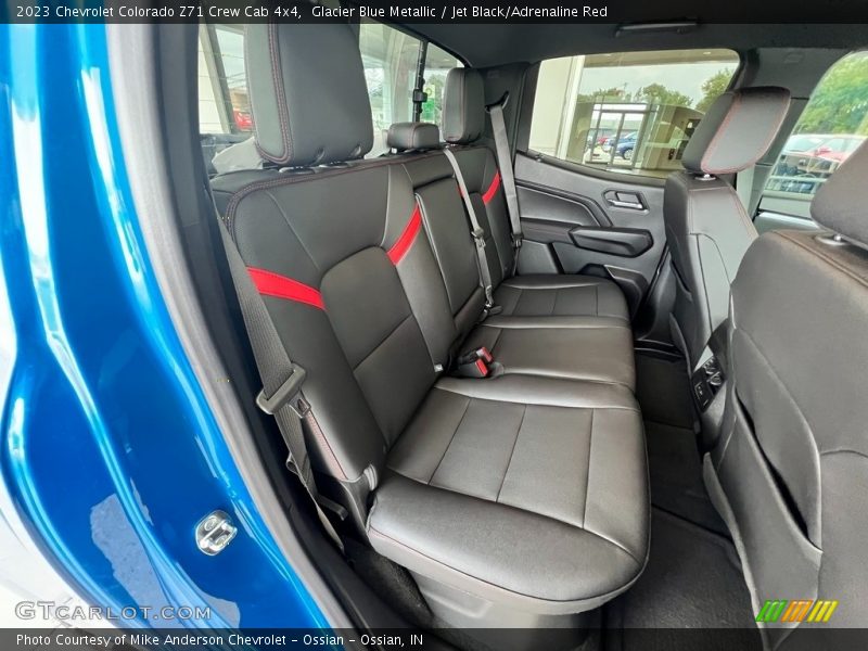 Rear Seat of 2023 Colorado Z71 Crew Cab 4x4