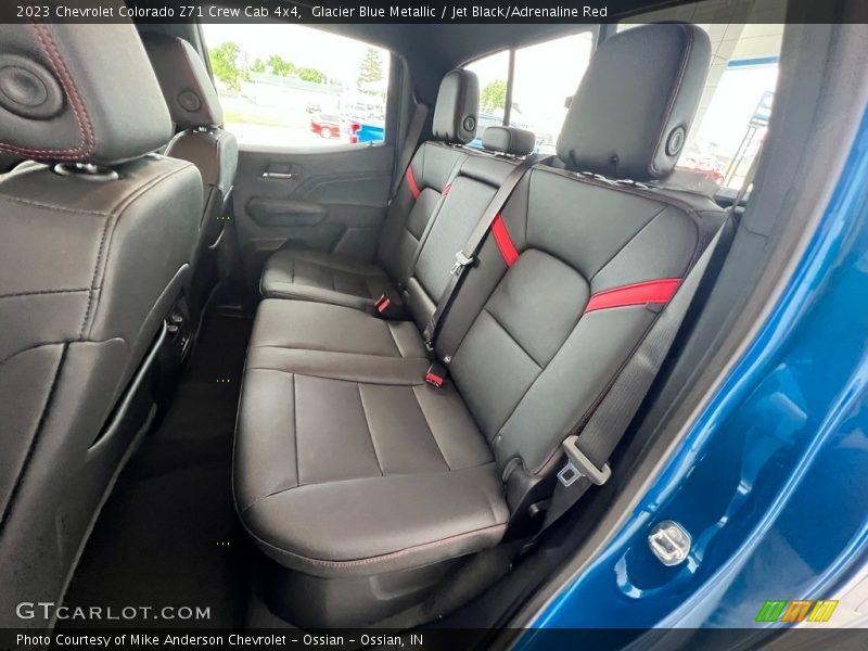 Rear Seat of 2023 Colorado Z71 Crew Cab 4x4
