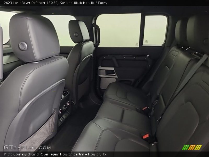 Santorini Black Metallic / Ebony 2023 Land Rover Defender 130 SE