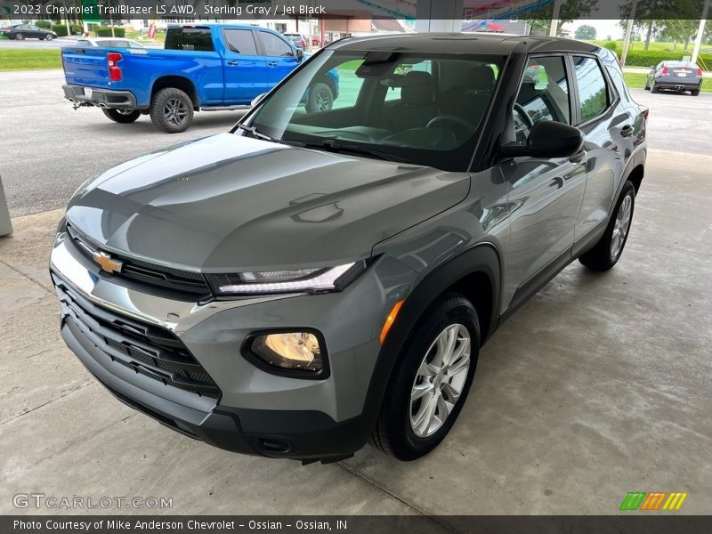 Sterling Gray / Jet Black 2023 Chevrolet TrailBlazer LS AWD