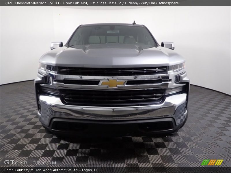 Satin Steel Metallic / Gideon/­Very Dark Atmosphere 2020 Chevrolet Silverado 1500 LT Crew Cab 4x4