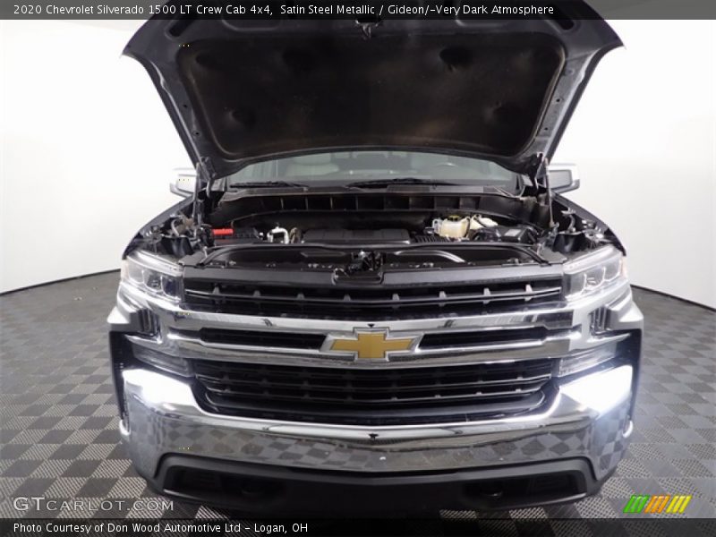 Satin Steel Metallic / Gideon/­Very Dark Atmosphere 2020 Chevrolet Silverado 1500 LT Crew Cab 4x4
