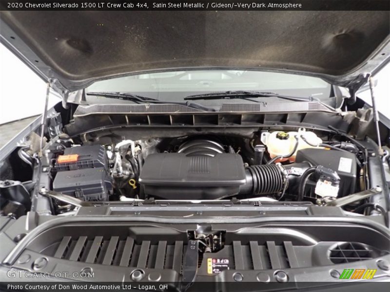 Satin Steel Metallic / Gideon/­Very Dark Atmosphere 2020 Chevrolet Silverado 1500 LT Crew Cab 4x4