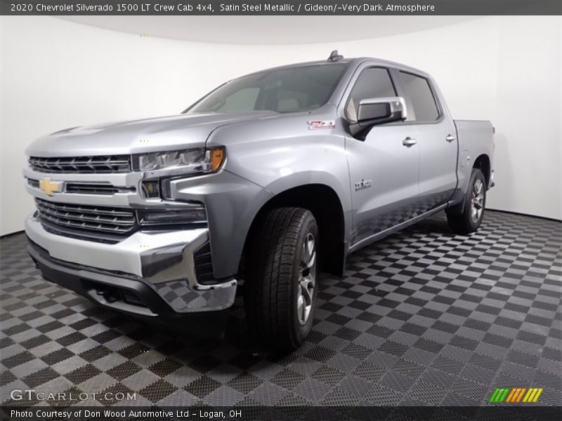 Satin Steel Metallic / Gideon/­Very Dark Atmosphere 2020 Chevrolet Silverado 1500 LT Crew Cab 4x4