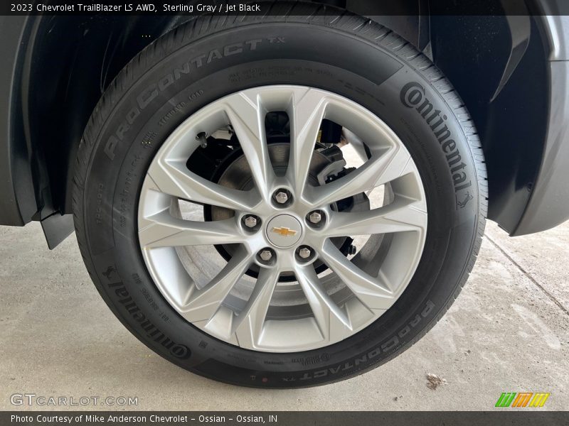 Sterling Gray / Jet Black 2023 Chevrolet TrailBlazer LS AWD