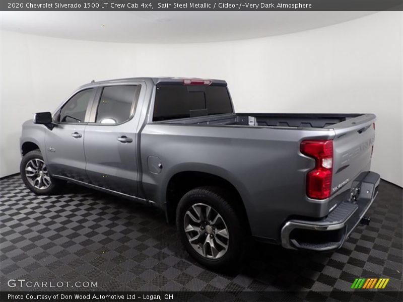 Satin Steel Metallic / Gideon/­Very Dark Atmosphere 2020 Chevrolet Silverado 1500 LT Crew Cab 4x4