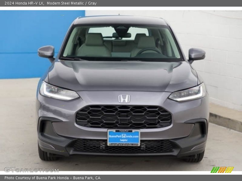 Modern Steel Metallic / Gray 2024 Honda HR-V LX