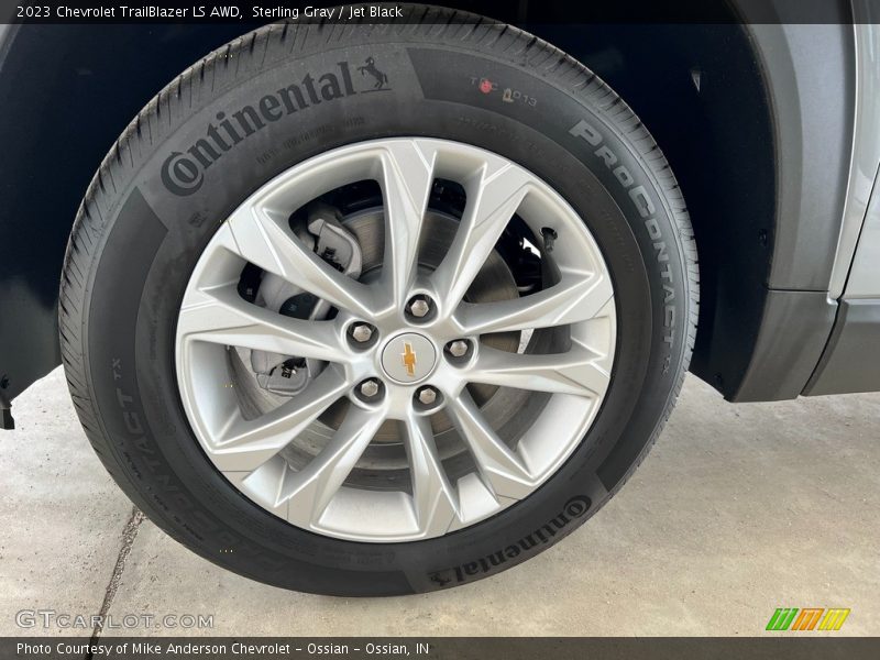 Sterling Gray / Jet Black 2023 Chevrolet TrailBlazer LS AWD