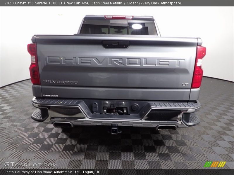 Satin Steel Metallic / Gideon/­Very Dark Atmosphere 2020 Chevrolet Silverado 1500 LT Crew Cab 4x4