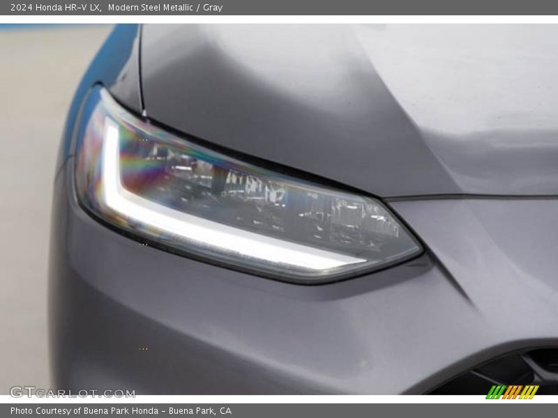Modern Steel Metallic / Gray 2024 Honda HR-V LX