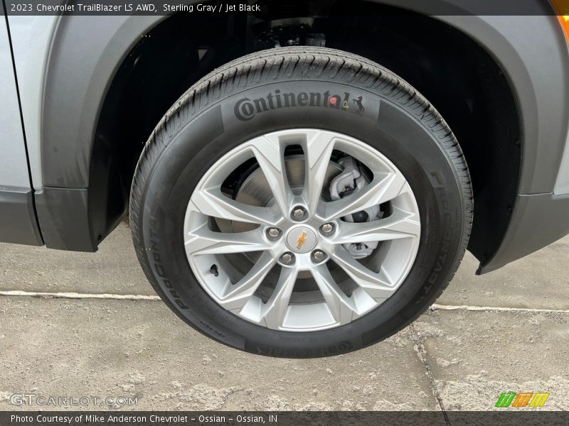 Sterling Gray / Jet Black 2023 Chevrolet TrailBlazer LS AWD