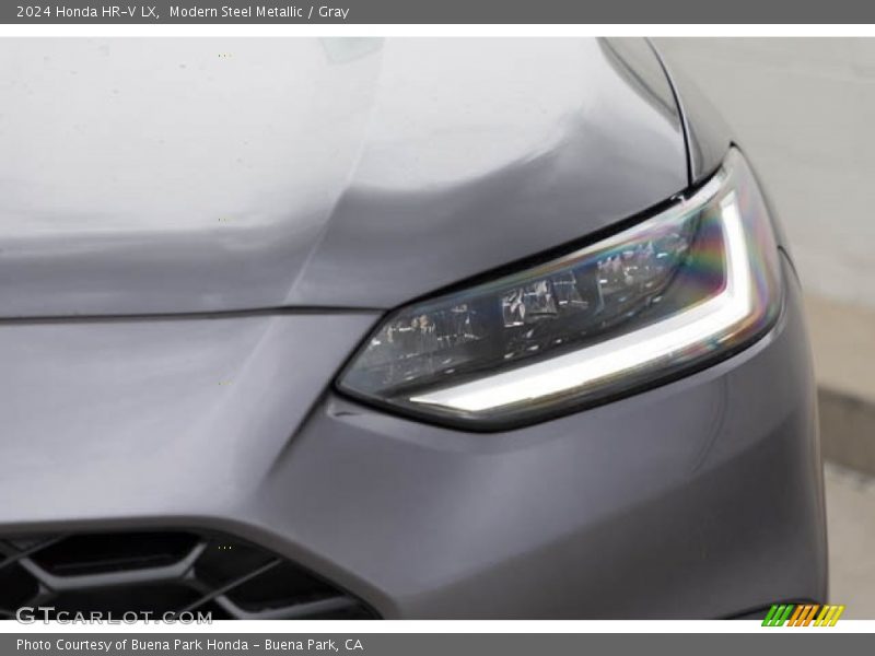 Modern Steel Metallic / Gray 2024 Honda HR-V LX