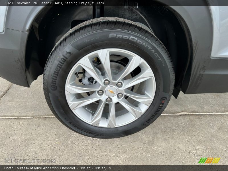 Sterling Gray / Jet Black 2023 Chevrolet TrailBlazer LS AWD