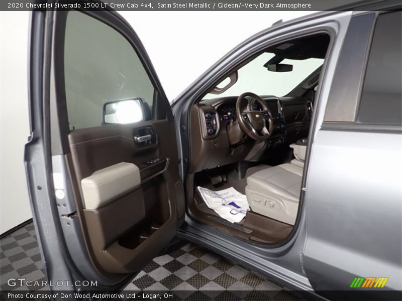 Satin Steel Metallic / Gideon/­Very Dark Atmosphere 2020 Chevrolet Silverado 1500 LT Crew Cab 4x4
