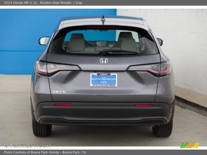 Modern Steel Metallic / Gray 2024 Honda HR-V LX