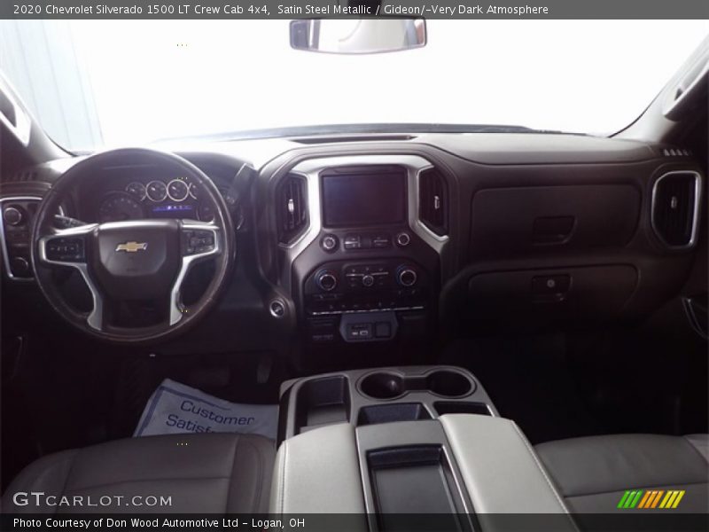 Satin Steel Metallic / Gideon/­Very Dark Atmosphere 2020 Chevrolet Silverado 1500 LT Crew Cab 4x4