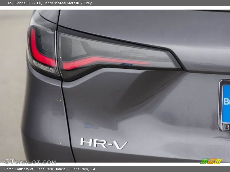Modern Steel Metallic / Gray 2024 Honda HR-V LX