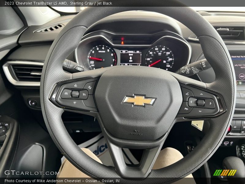 Sterling Gray / Jet Black 2023 Chevrolet TrailBlazer LS AWD