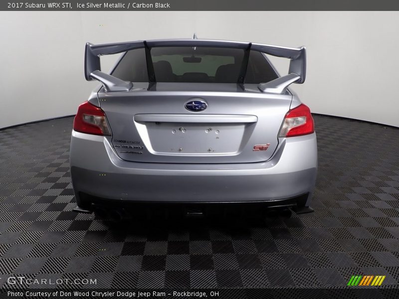 Ice Silver Metallic / Carbon Black 2017 Subaru WRX STI