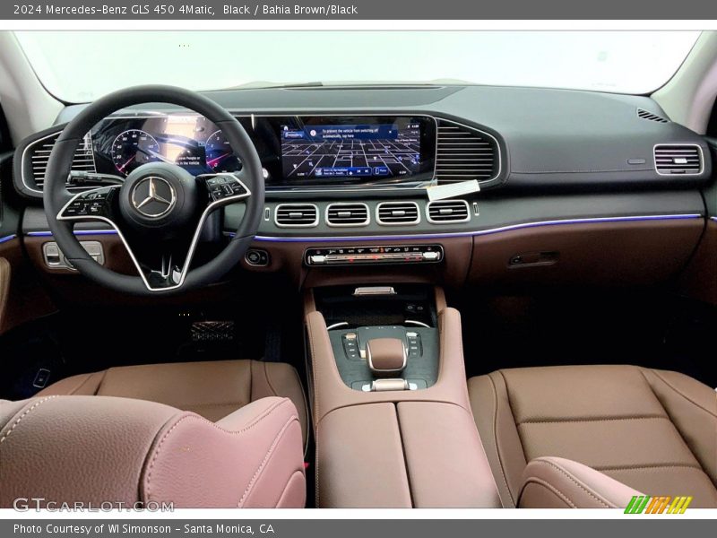 Dashboard of 2024 GLS 450 4Matic