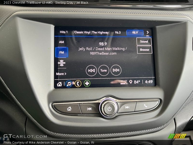Sterling Gray / Jet Black 2023 Chevrolet TrailBlazer LS AWD