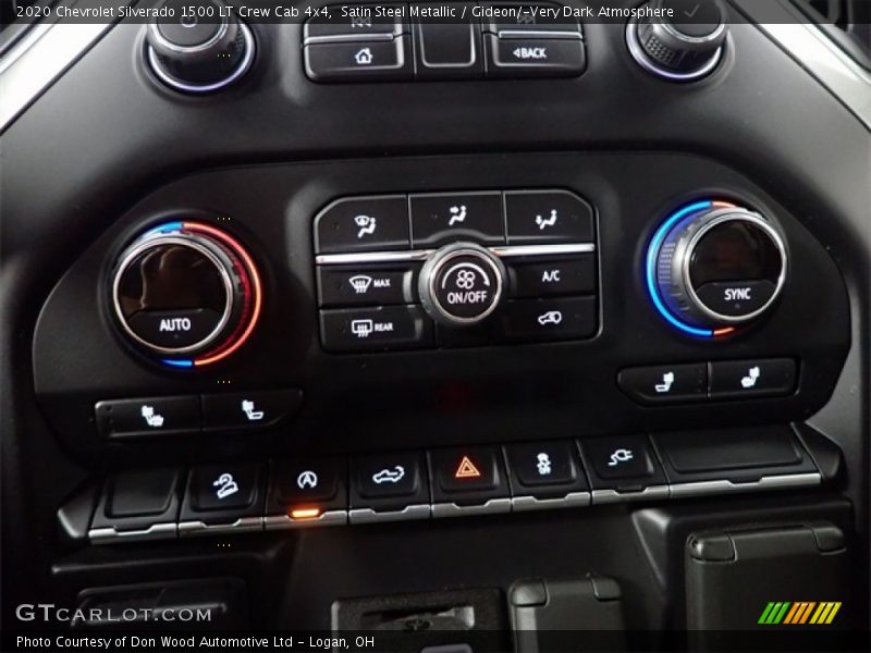 Satin Steel Metallic / Gideon/­Very Dark Atmosphere 2020 Chevrolet Silverado 1500 LT Crew Cab 4x4