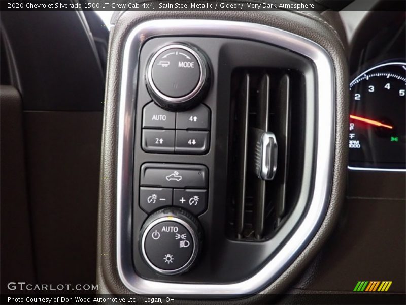 Satin Steel Metallic / Gideon/­Very Dark Atmosphere 2020 Chevrolet Silverado 1500 LT Crew Cab 4x4
