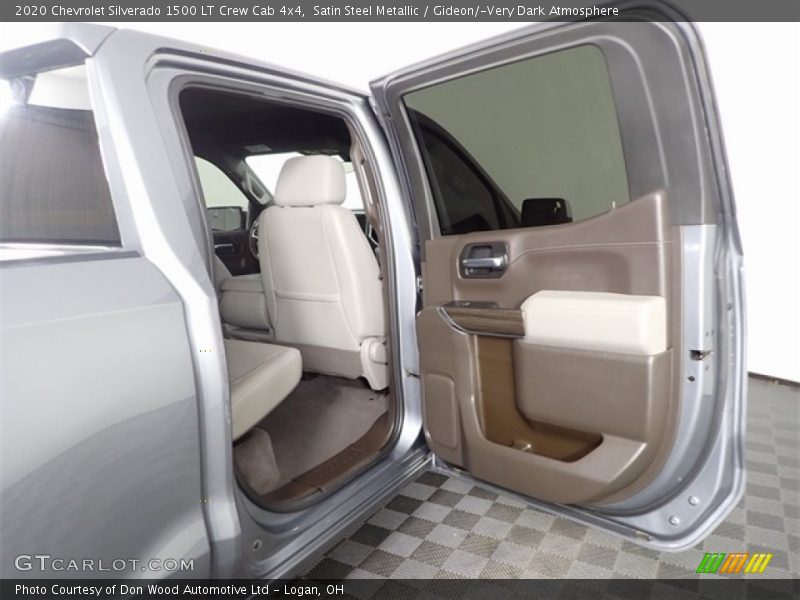 Satin Steel Metallic / Gideon/­Very Dark Atmosphere 2020 Chevrolet Silverado 1500 LT Crew Cab 4x4