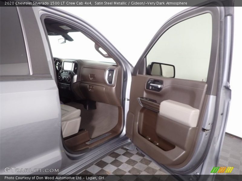 Satin Steel Metallic / Gideon/­Very Dark Atmosphere 2020 Chevrolet Silverado 1500 LT Crew Cab 4x4