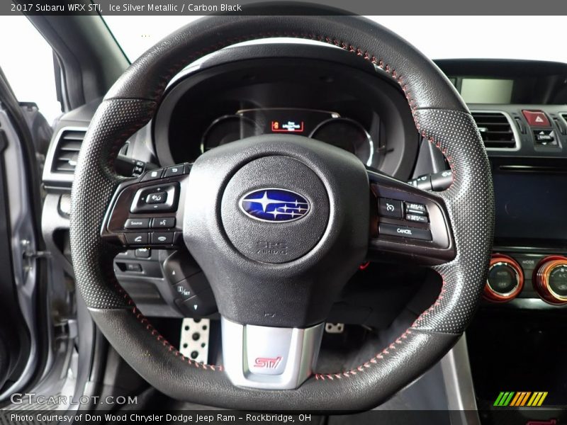 Ice Silver Metallic / Carbon Black 2017 Subaru WRX STI