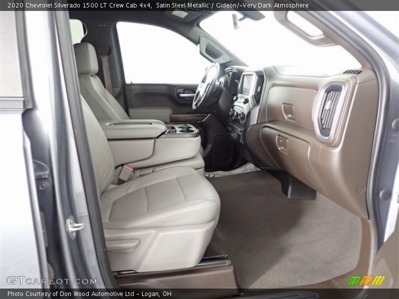 Satin Steel Metallic / Gideon/­Very Dark Atmosphere 2020 Chevrolet Silverado 1500 LT Crew Cab 4x4